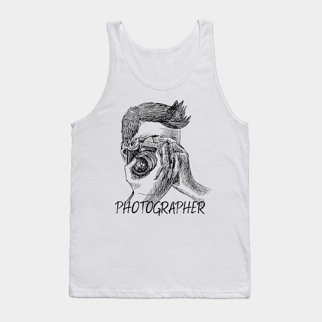 Photographer Tank Top by PG